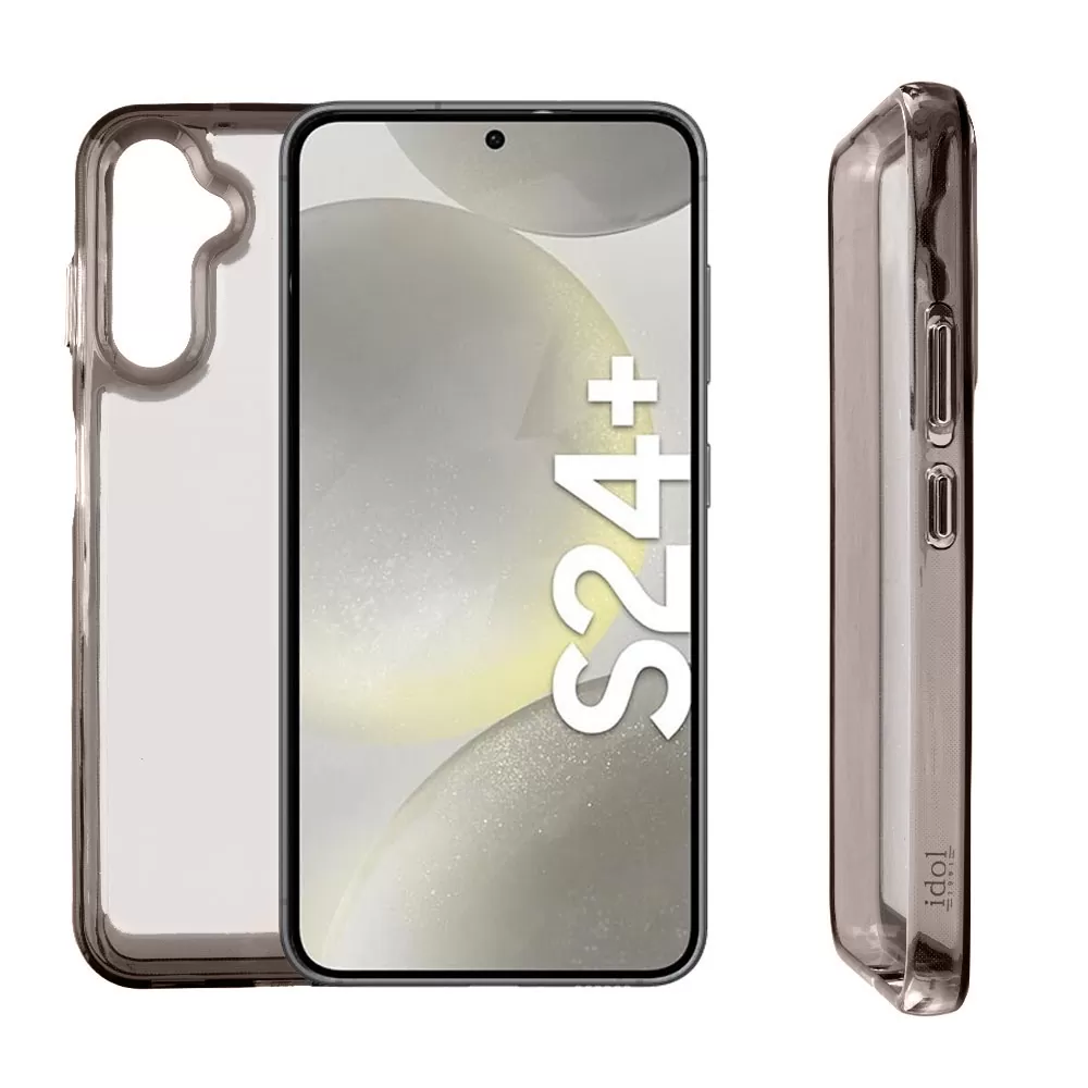 IDOL 1991 CRISTALYTE TPU ΘΗΚΗ SAMSUNG S24 PLUS 5G S926 6.7in CAMERA GUARD ΔΙΑΦΑΝΗ ΓΚΡΙ