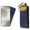 IDOL 1991 ΘΗΚΗ SAMSUNG S24 PLUS 5G S926 6.7" ANTI-RFID LEATHER SMART WALLET CAMERA GUARD BLUE