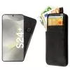 IDOL 1991 ΘΗΚΗ SAMSUNG S24 PLUS 5G S926 6.7" ANTI-RFID LEATHER SMART WALLET CAMERA GUARD BLACK