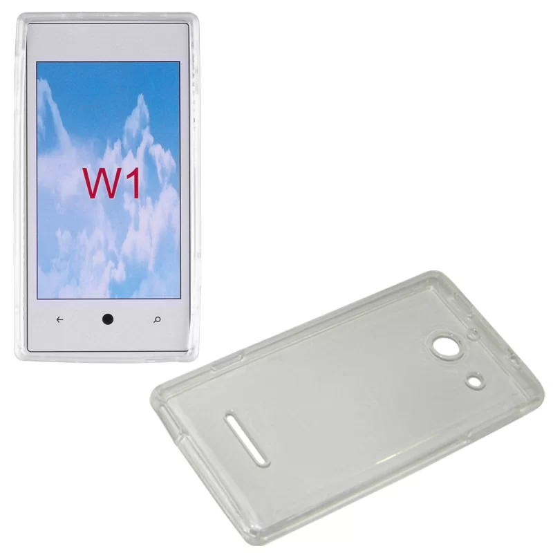 VOLTE-TEL SLIMCOLOR TPU ΘΗΚΗ HUAWEI ASCEND W1 ΔΙΑΦΑΝΗ