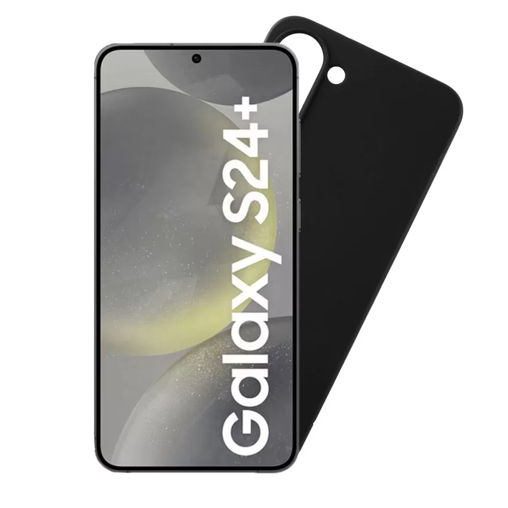 VOLTE-TEL SILICON TPU ΘΗΚΗ SAMSUNG S24 PLUS 5G S926 6.7in  CAMERA GUARD BLACK