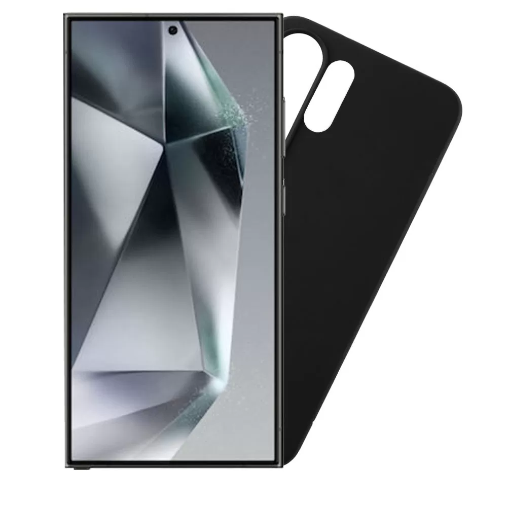 VOLTE-TEL SILICON TPU ΘΗΚΗ SAMSUNG S24 ULTRA 5G S928 6.8in  CAMERA GUARD BLACK