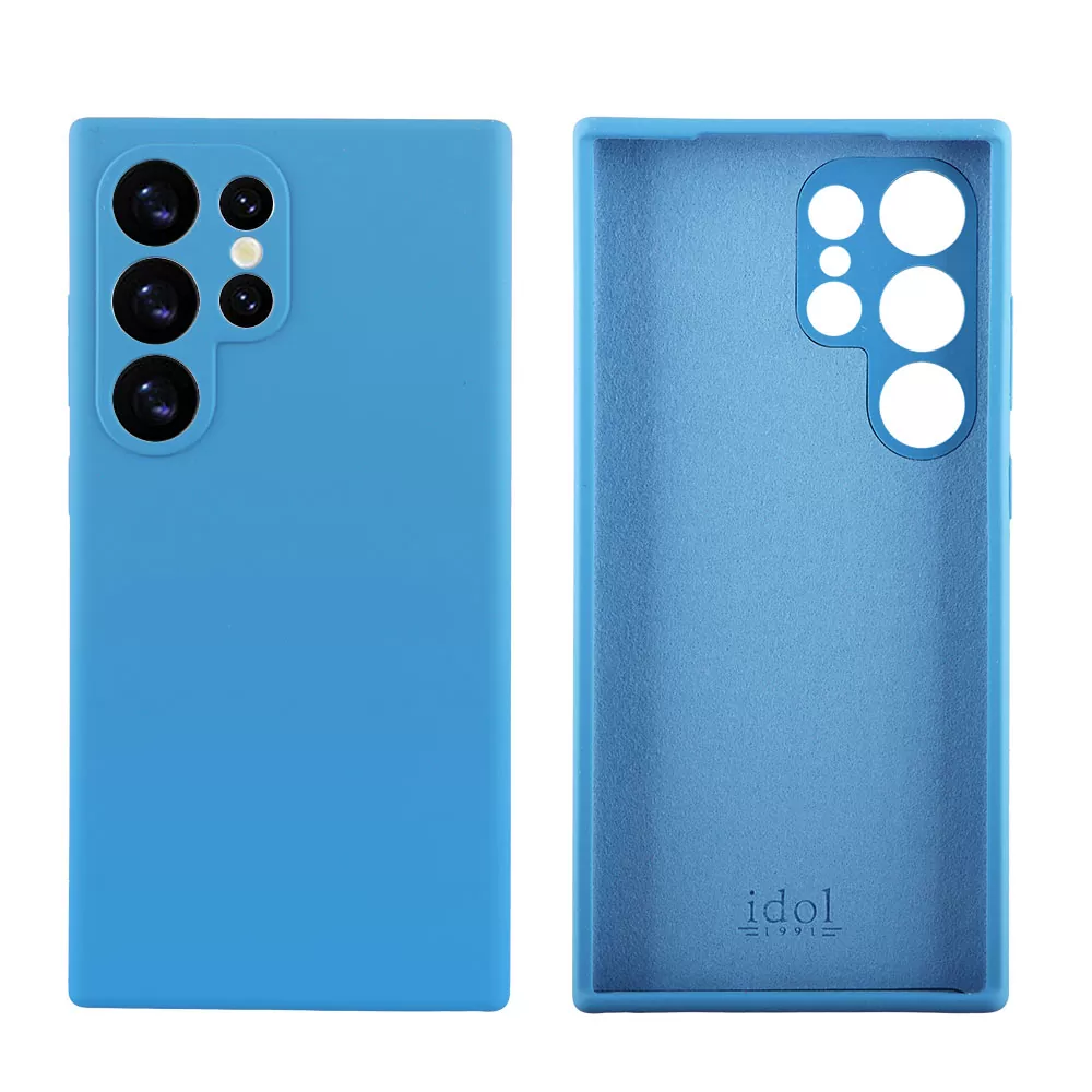 IDOL 1991 VELVET ELITE TPU ΘΗΚΗ SAMSUNG S24 ULTRA 5G S928 6.8in  4 SIDE FULL CAMERA PROTECTION WINTER BLUE