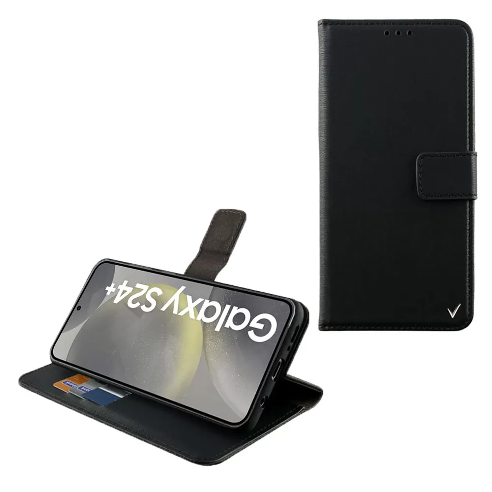VOLTE-TEL ALLURE ΘΗΚΗ SAMSUNG S24 PLUS 5G S926 6.7in  MAGNET BOOK STAND CLIP BLACK