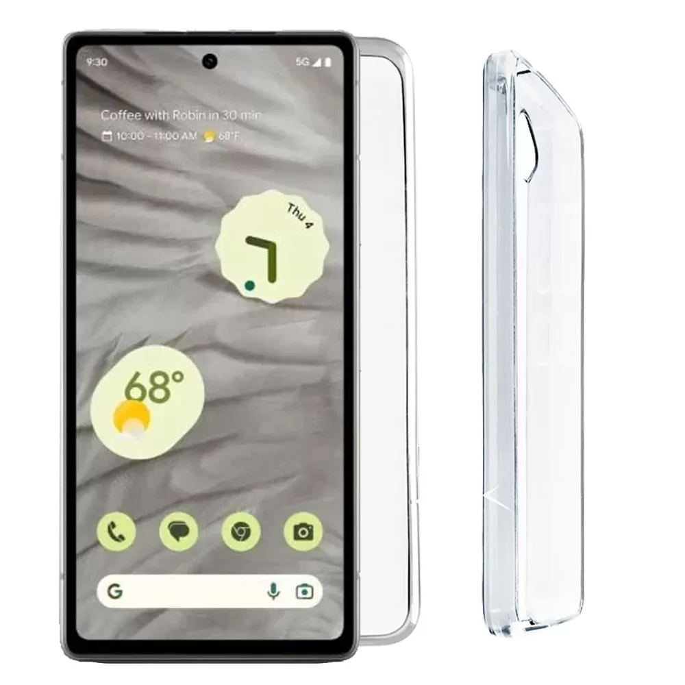 VOLTE-TEL SLIMCOLOR AIR TPU ΘΗΚΗ GOOGLE PIXEL 7A 6.1in CAMERA GUARD ΔΙΑΦΑΝΗ