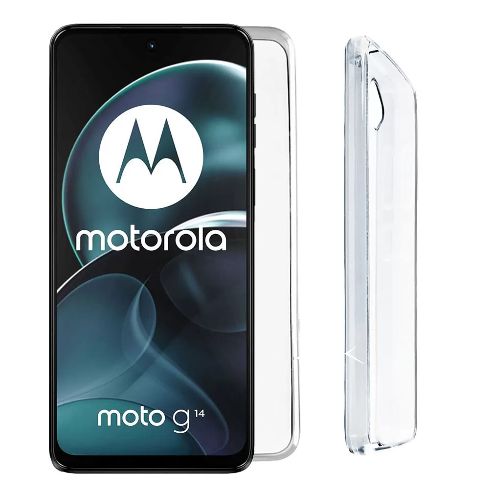 VOLTE-TEL SLIMCOLOR AIR TPU ΘΗΚΗ MOTOROLA MOTO G14 4G XT2341-3 6.5in CAMERA GUARD ΔΙΑΦΑΝΗ
