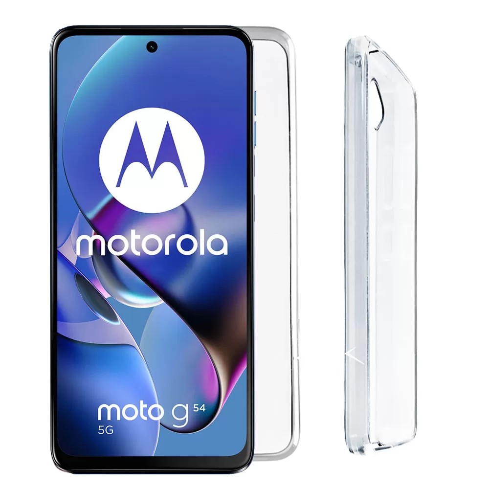 VOLTE-TEL SLIMCOLOR AIR TPU ΘΗΚΗ MOTOROLA MOTO G54 5G/MOTO G54 POWER 6.5in CAMERA GUARD ΔΙΑΦΑΝΗ