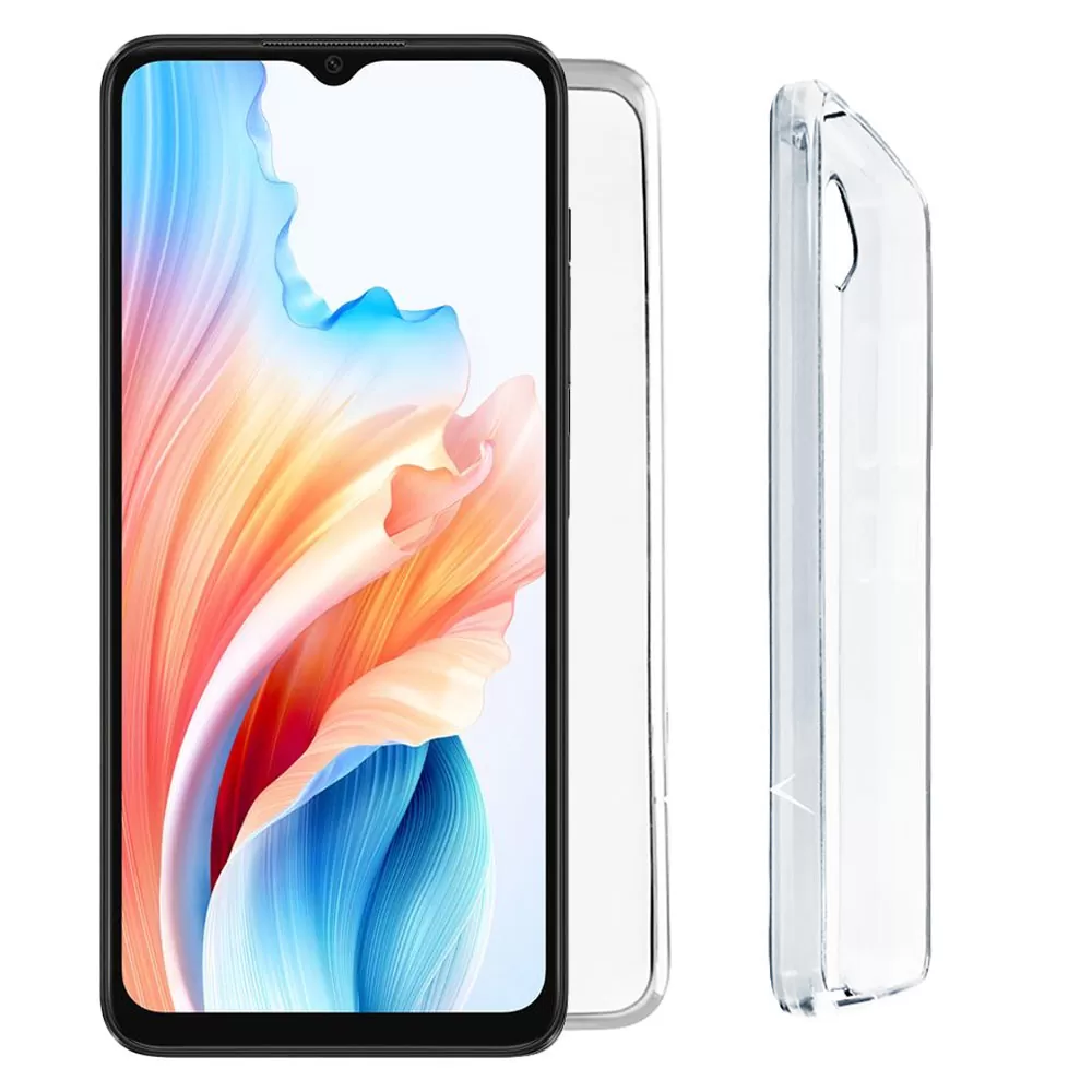 VOLTE-TEL SLIMCOLOR AIR TPU ΘΗΚΗ OPPO A38/A18 4G 6.56in CAMERA GUARD ΔΙΑΦΑΝΗ