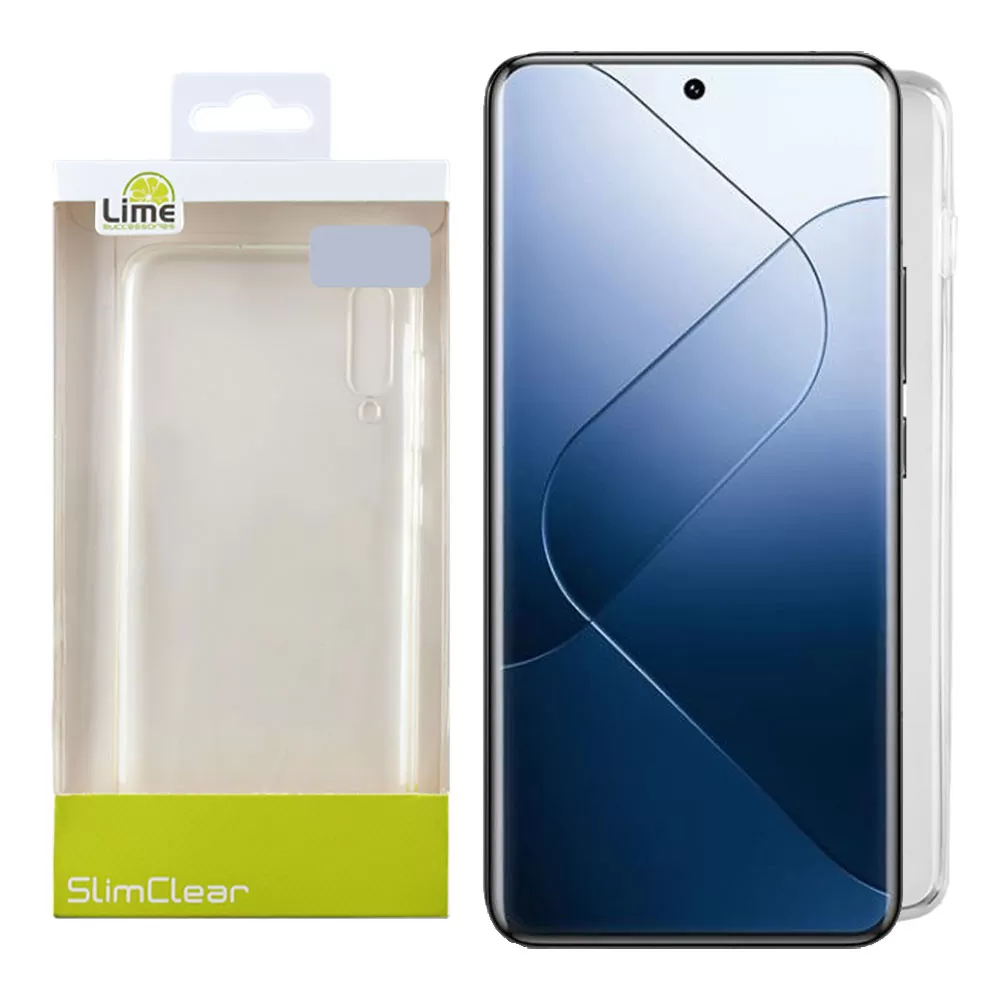 LIME SLIMCLEAR TPU ΘΗΚΗ XIAOMI 14 5G 6.36in CAMERA GUARD ΔΙΑΦΑΝΗ