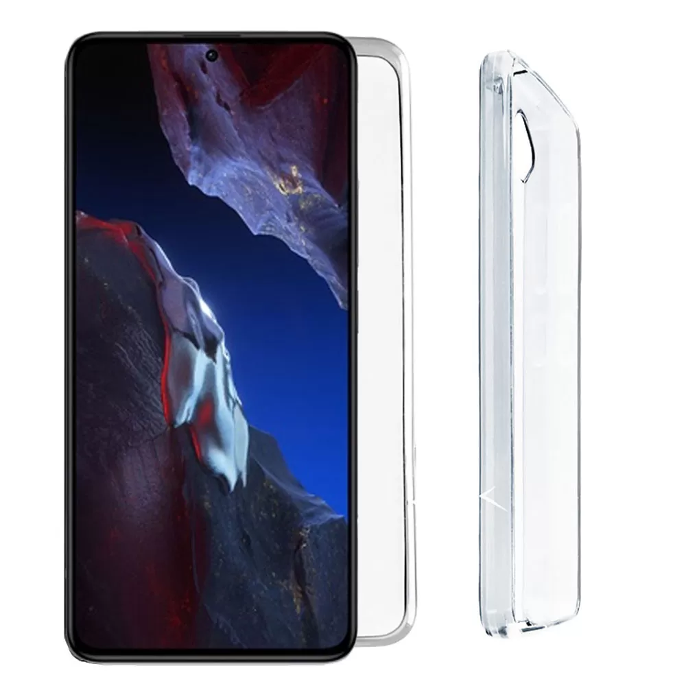 VOLTE-TEL SLIMCOLOR AIR TPU ΘΗΚΗ XIAOMI POCO F5 PRO 5G 6.67in CAMERA GUARD ΔΙΑΦΑΝΗ