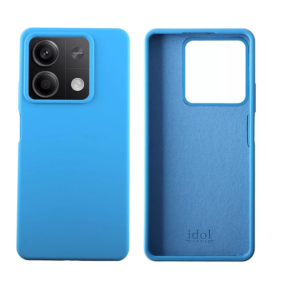IDOL 1991 VELVET ELITE TPU ΘΗΚΗ XIAOMI REDMI NOTE 13 5G 6.67in  4 SIDE CAMERA GUARD WINTER BLUE