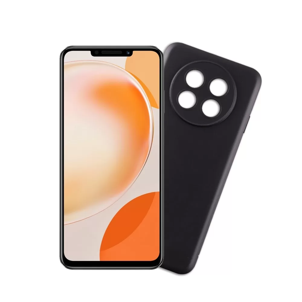 VOLTE-TEL SILICON TPU ΘΗΚΗ HUAWEI NOVA Y91 6.95in  FULL CAMERA PROTECTION BLACK - Image 4