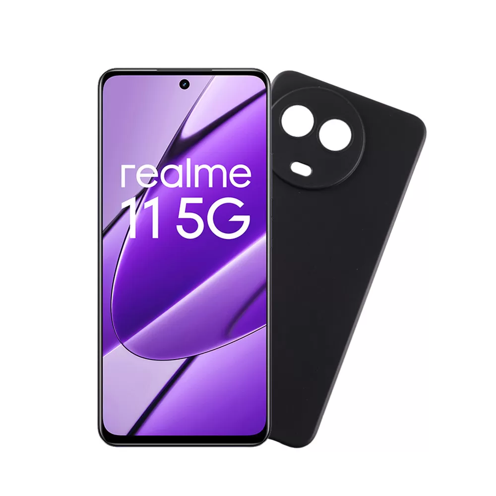 VOLTE-TEL SILICON TPU ΘΗΚΗ REALME C67 5G/REALME 11 5G 6.72in  FULL CAMERA PROTECTION BLACK - Image 4