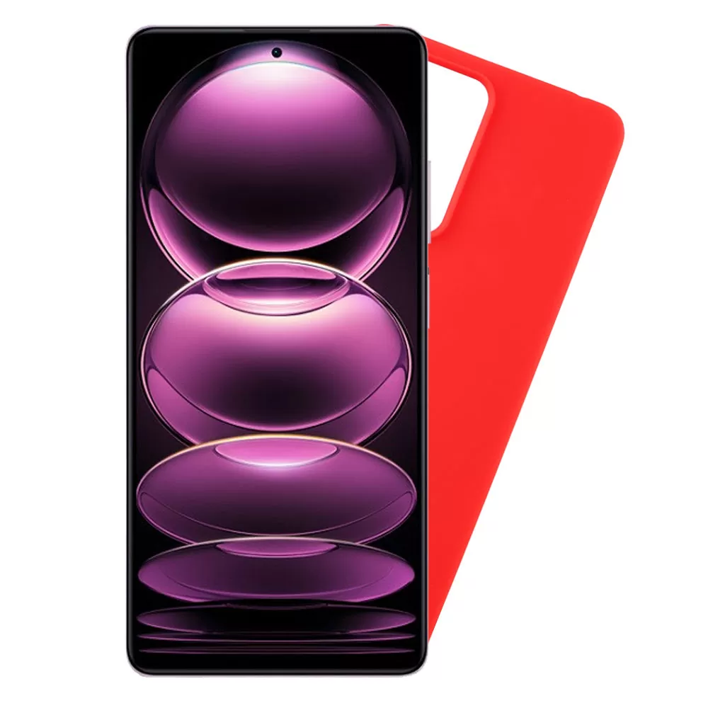 VOLTE-TEL SILICON TPU ΘΗΚΗ XIAOMI REDMI NOTE 12 PRO 4G 6.67in  CAMERA GUARD RED