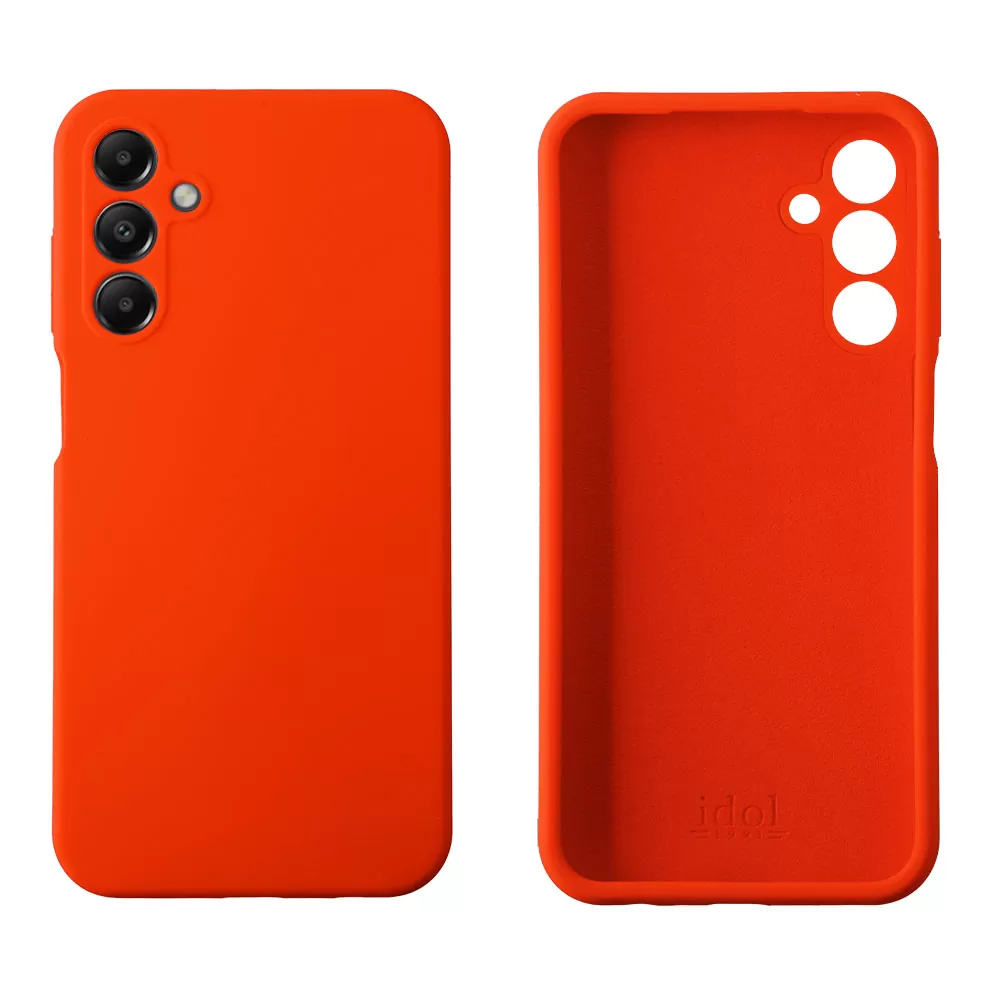 IDOL 1991 VELVET ELITE TPU ΘΗΚΗ SAMSUNG A15 4G A155/A15 5G A156 6.4in  4 SIDE FULL CAMERA PROTECTION RED