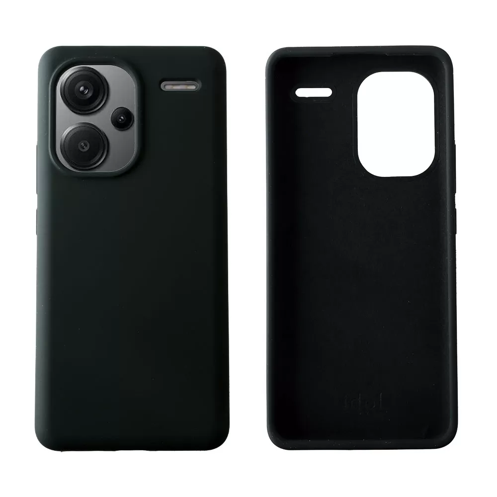 IDOL 1991 VELVET ELITE TPU ΘΗΚΗ XIAOMI REDMI NOTE 13 PRO PLUS 5G 6.67in  4 SIDE CAMERA GUARD BLACK