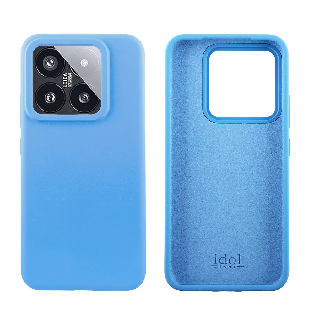 IDOL 1991 VELVET ELITE TPU ΘΗΚΗ XIAOMI 14 5G 6.36in  4 SIDE CAMERA GUARD WINTER BLUE