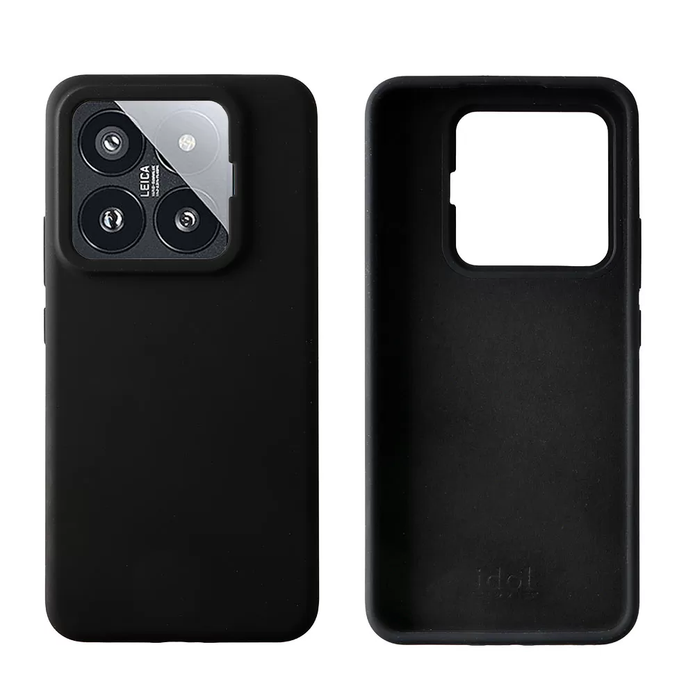 IDOL 1991 VELVET ELITE TPU ΘΗΚΗ XIAOMI 14 PRO 5G 6.73in  4 SIDE CAMERA GUARD BLACK