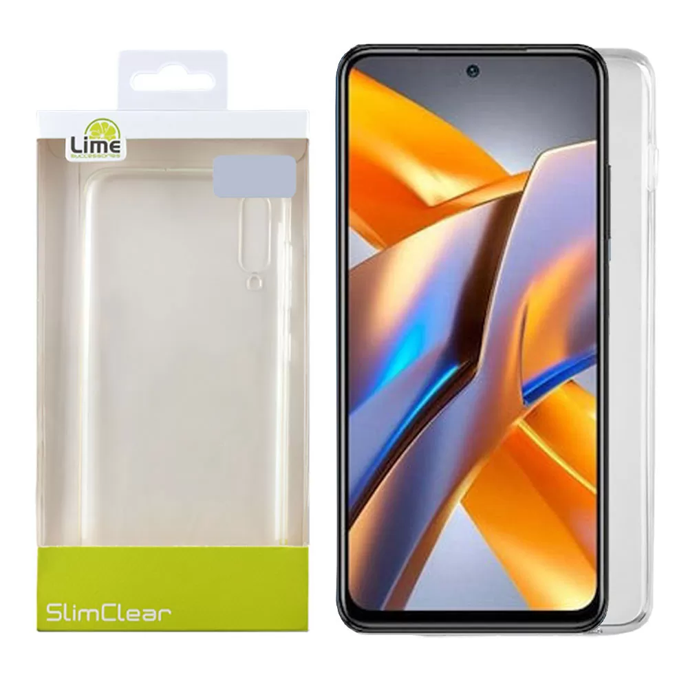 LIME SLIMCLEAR TPU ΘΗΚΗ XIAOMI POCO X3 GT 5G 6.6in CAMERA GUARD ΔΙΑΦΑΝΗ