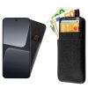 IDOL 1991 ΘΗΚΗ XIAOMI 14 5G 6.36" ANTI-RFID LEATHER SMART WALLET CAMERA GUARD BLACK