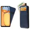 IDOL 1991 ΘΗΚΗ XIAOMI REDMI 13C 4G/5G 6,74" ANTI-RFID LEATHER SMART WALLET CAMERA GUARD BLUE