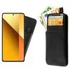 IDOL 1991 ΘΗΚΗ XIAOMI REDMI NOTE 13 5G 6.67" ANTI-RFID LEATHER SMART WALLET CAMERA GUARD BLACK