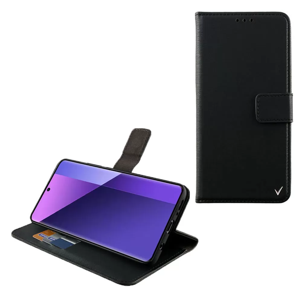 VOLTE-TEL ALLURE ΘΗΚΗ XIAOMI REDMI NOTE 13 PRO PLUS 5G 6.67in  MAGNET BOOK STAND CLIP BLACK