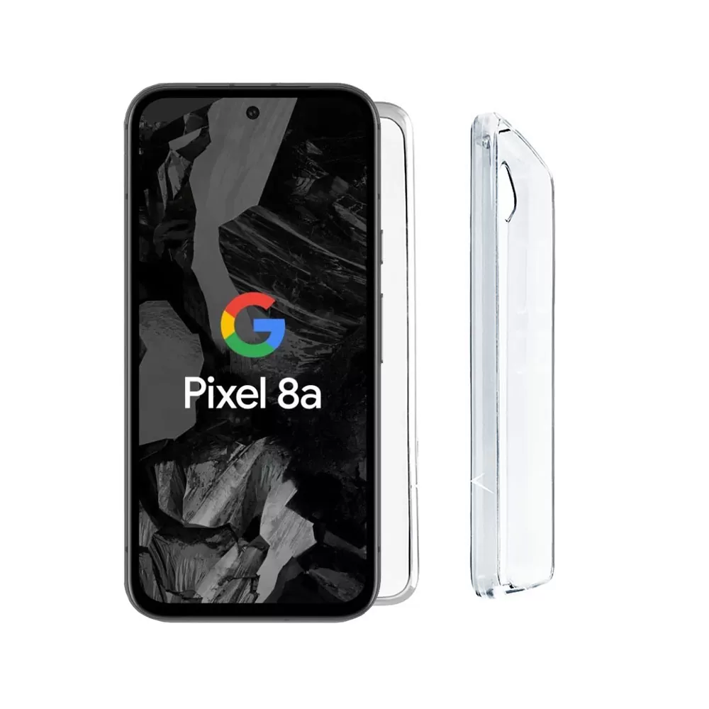 VOLTE-TEL SLIMCOLOR AIR TPU ΘΗΚΗ GOOGLE PIXEL 8A 6.1in FULL CAMERA PROTECTION ΔΙΑΦΑΝΗ