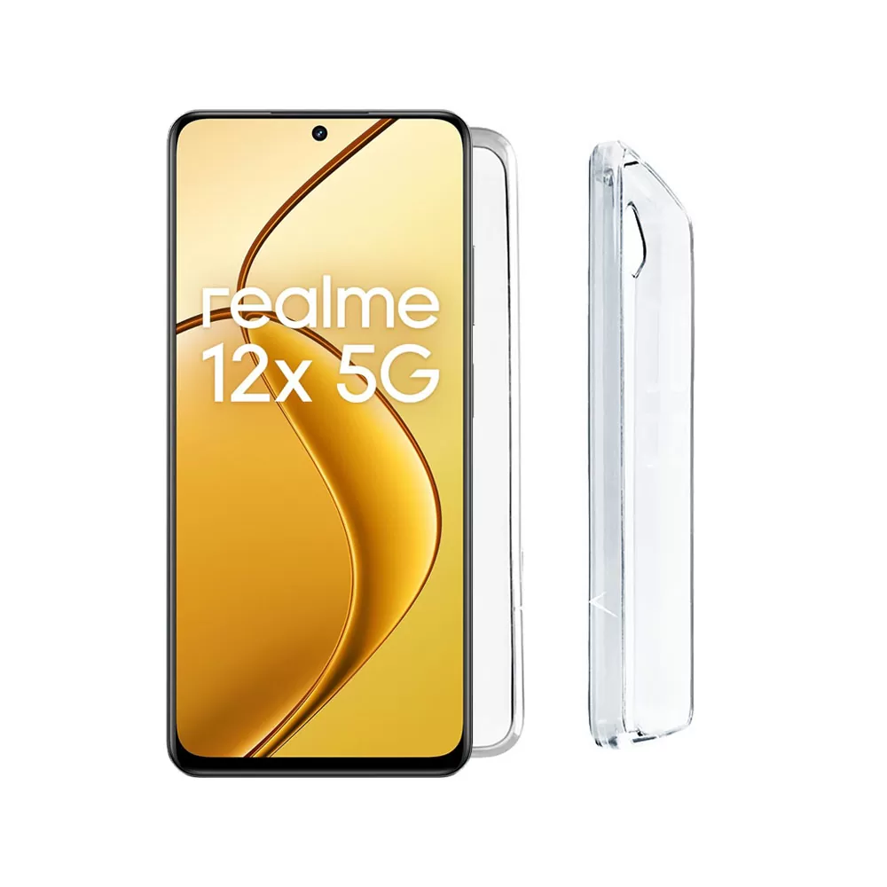 VOLTE-TEL SLIMCOLOR AIR TPU ΘΗΚΗ REALME 12X 5G 6.67in FULL CAMERA PROTECTION ΔΙΑΦΑΝΗ