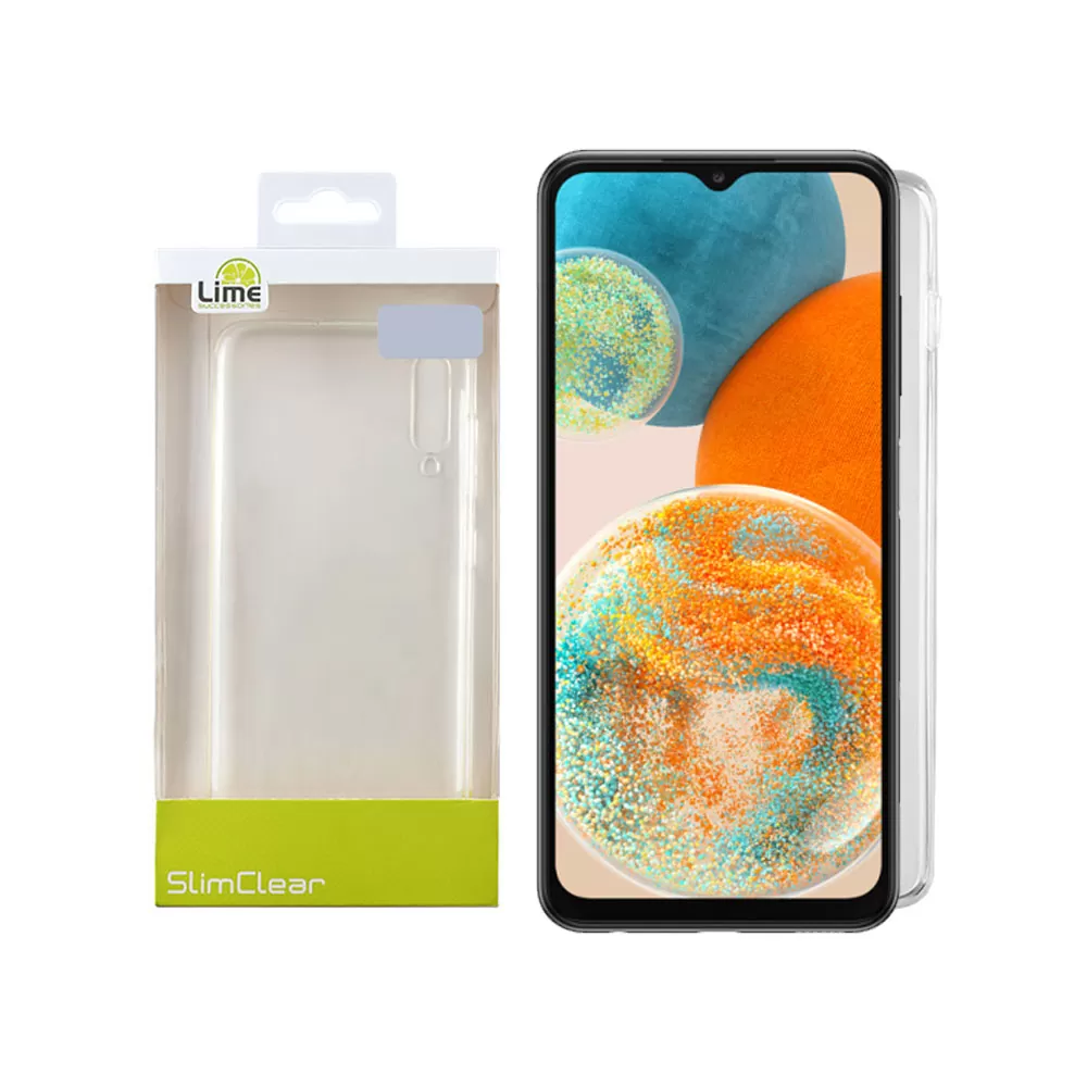 LIME SLIMCLEAR TPU ΘΗΚΗ SAMSUNG A23 4G A235/A23 5G A236 6.6in CAMERA GUARD ΔΙΑΦΑΝΗ