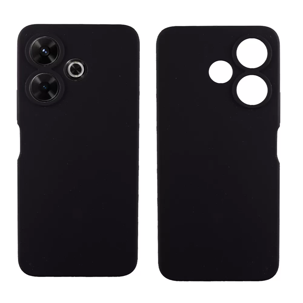 IDOL 1991 VELVET ELITE TPU ΘΗΚΗ XIAOMI REDMI 13/ POCO M6 4G 6.79in  4 SIDE FULL CAMERA PROTECTION BLACK