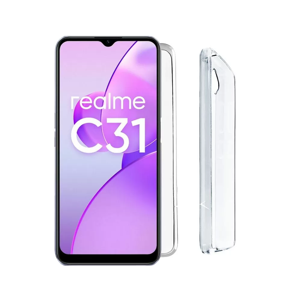 VOLTE-TEL SLIMCOLOR AIR TPU ΘΗΚΗ REALME C31 6.5in FULL CAMERA PROTECTION ΔΙΑΦΑΝΗ
