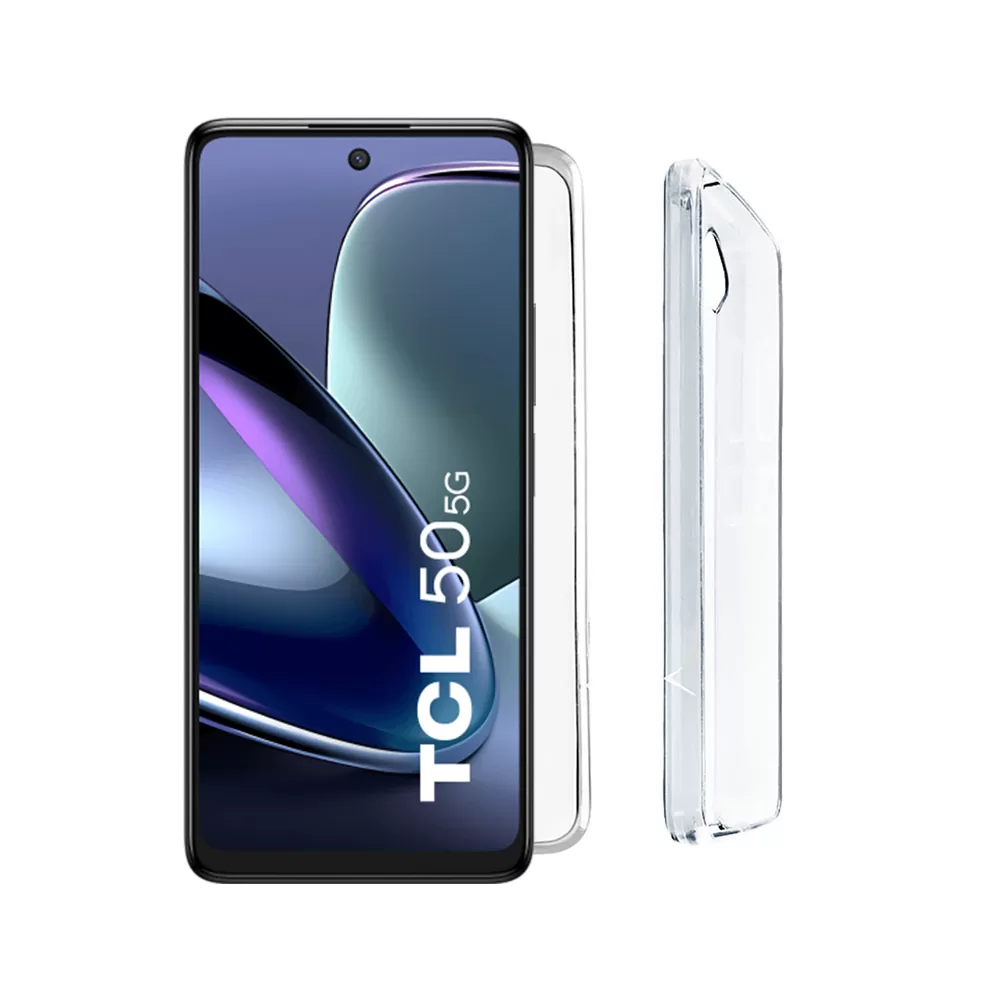 VOLTE-TEL SLIMCOLOR AIR TPU ΘΗΚΗ TCL 50 5G 6.6in CAMERA GUARD ΔΙΑΦΑΝΗ