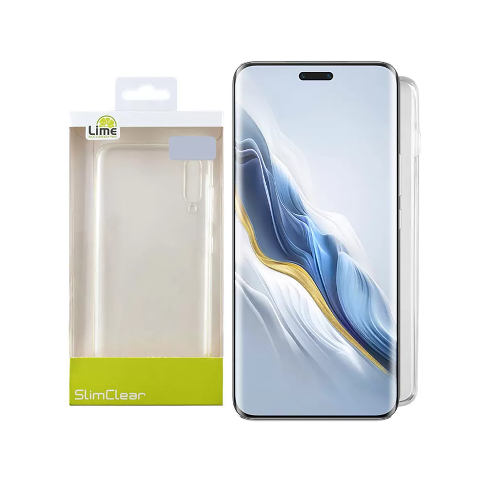 LIME SLIMCLEAR TPU ΘΗΚΗ HONOR MAGIC 6 PRO 5G 6.8in FULL CAMERA PROTECTION ΔΙΑΦΑΝΗ