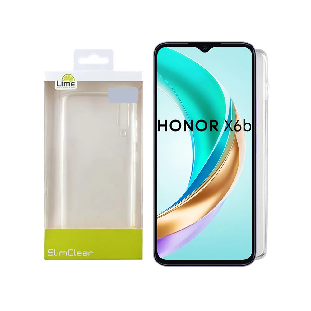 LIME SLIMCLEAR TPU ΘΗΚΗ HONOR X6B 4G 6.56in FULL CAMERA PROTECTION ΔΙΑΦΑΝΗ