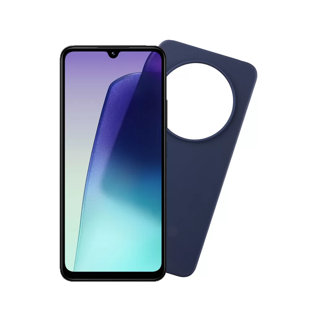 VOLTE-TEL SILICON TPU ΘΗΚΗ XIAOMI REDMI 14C/ REDMI A4/ POCO C75 6.88in  CAMERA GUARD BLUE