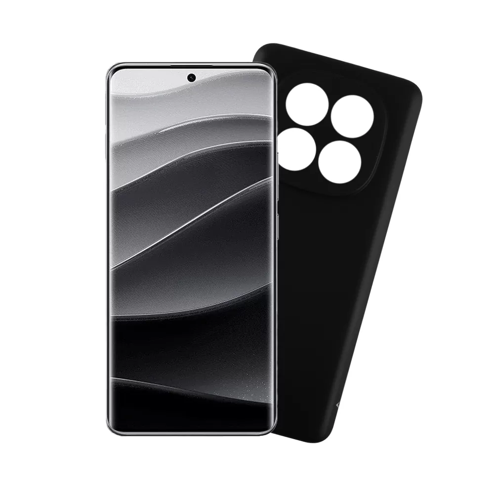 VOLTE-TEL SILICON TPU ΘΗΚΗ XIAOMI REDMI NOTE 14 PRO PLUS 5G 6.67in  FULL CAMERA PROTECTION BLACK