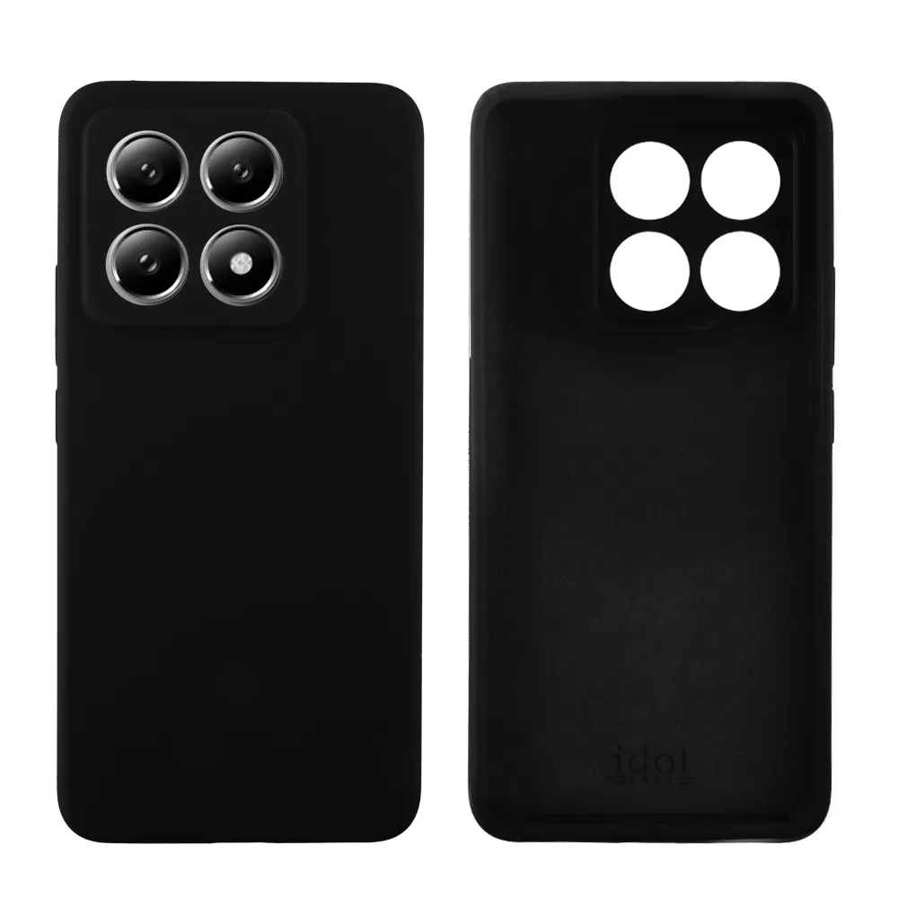 IDOL 1991 VELVET ELITE TPU ΘΗΚΗ XIAOMI 14T 5G 6.67in  4 SIDE FULL CAMERA PROTECTION BLACK