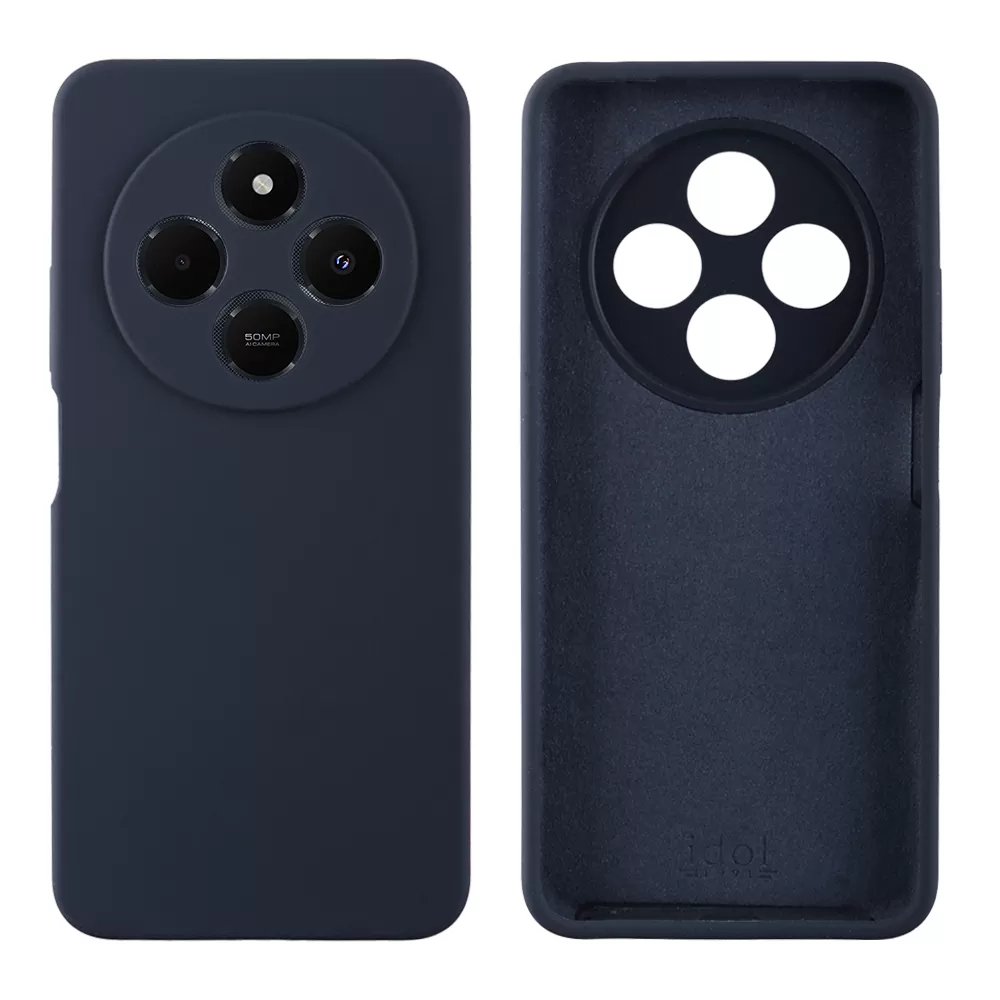 IDOL 1991 VELVET ELITE TPU ΘΗΚΗ XIAOMI REDMI 14C/ REDMI A4/ POCO C75/ POCO M7 5G 6.88in 4 SIDE FULL CAMERA PROTECTION BLUE