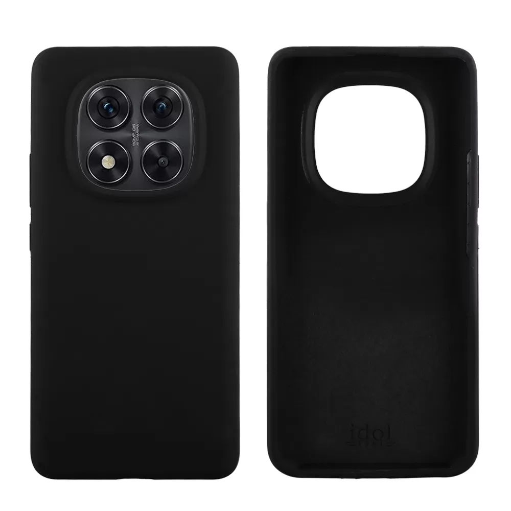 IDOL 1991 VELVET ELITE TPU ΘΗΚΗ XIAOMI REDMI NOTE 14 PRO 5G/POCO X7 6.67in  4 SIDE CAMERA GUARD BLACK