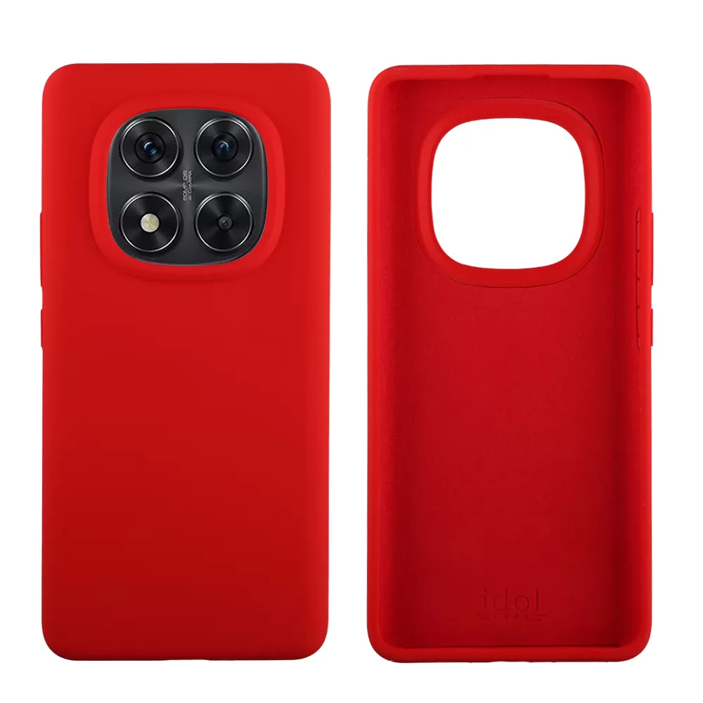 IDOL 1991 VELVET ELITE TPU ΘΗΚΗ XIAOMI REDMI NOTE 14 PRO 5G/POCO X7 6.67in  4 SIDE CAMERA GUARD RED