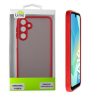 LIME HARDSHELL FUSION ΘΗΚΗ SAMSUNG A16 4G A165/A16 5G A166 6.7in  FULL CAMERA PROTECTION RED WITH BLACK KEYS