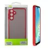 LIME HARDSHELL FUSION ΘΗΚΗ SAMSUNG A16 4G A165/A16 5G A166 6.7in  FULL CAMERA PROTECTION RED WITH BLACK KEYS