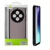 LIME HARDSHELL FUSION ΘΗΚΗ XIAOMI REDMI 14C/ REDMI A4/ POCO C75/ POCO M7 5G 6.88in  FULL CAMERA PROTECTION BLACK WITH RED KEYS