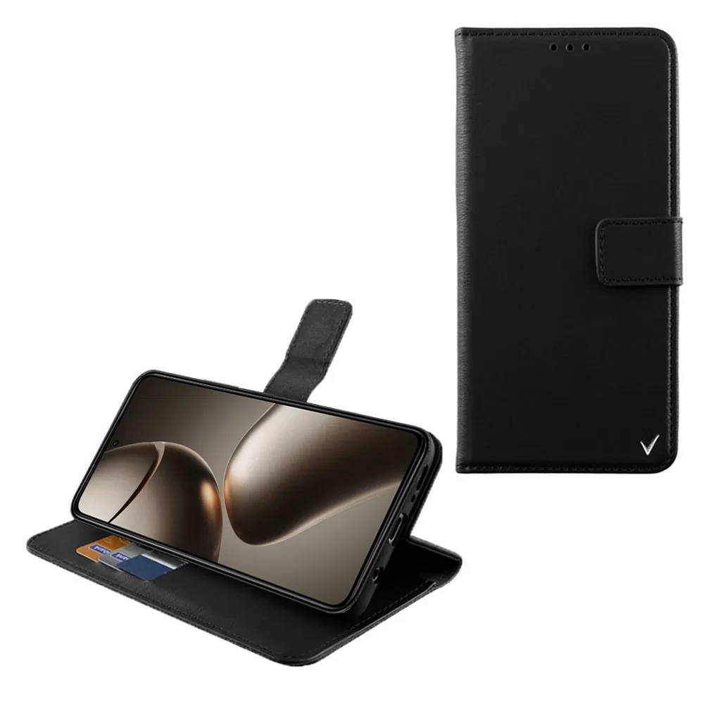 VOLTE-TEL ALLURE ΘΗΚΗ XIAOMI 14T PRO 5G 6.67in  MAGNET BOOK STAND CLIP BLACK