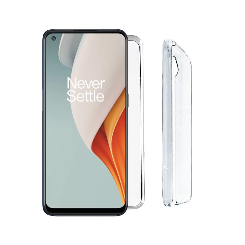 VOLTE-TEL SLIMCOLOR AIR TPU ΘΗΚΗ ONEPLUS NORD N100 6.52in 2.0mm FULL CAMERA PROTECTION ΔΙΑΦΑΝΗ