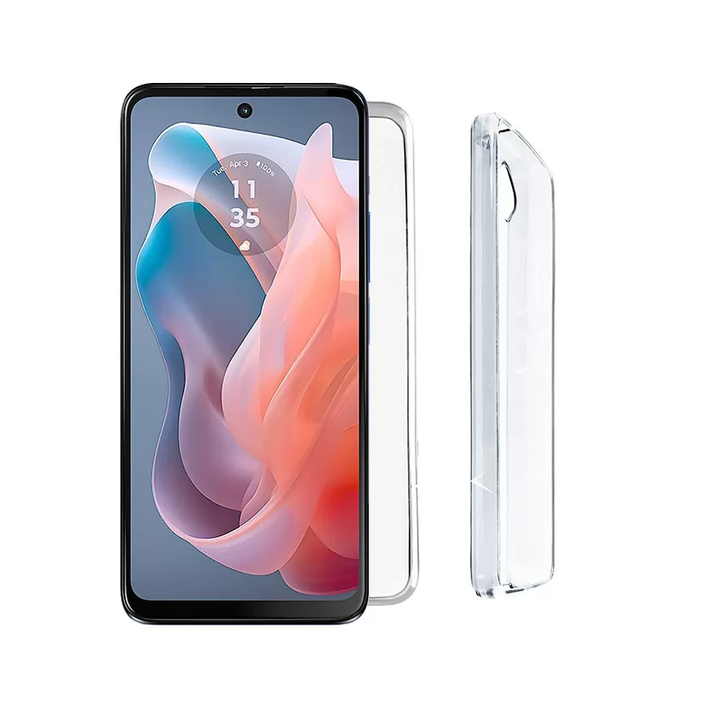 VOLTE-TEL SLIMCOLOR AIR TPU ΘΗΚΗ MOTOROLA MOTO G PLAY 4G (2025) 6.5in 2.0mm FULL CAMERA PROTECTION ΔΙΑΦΑΝΗ