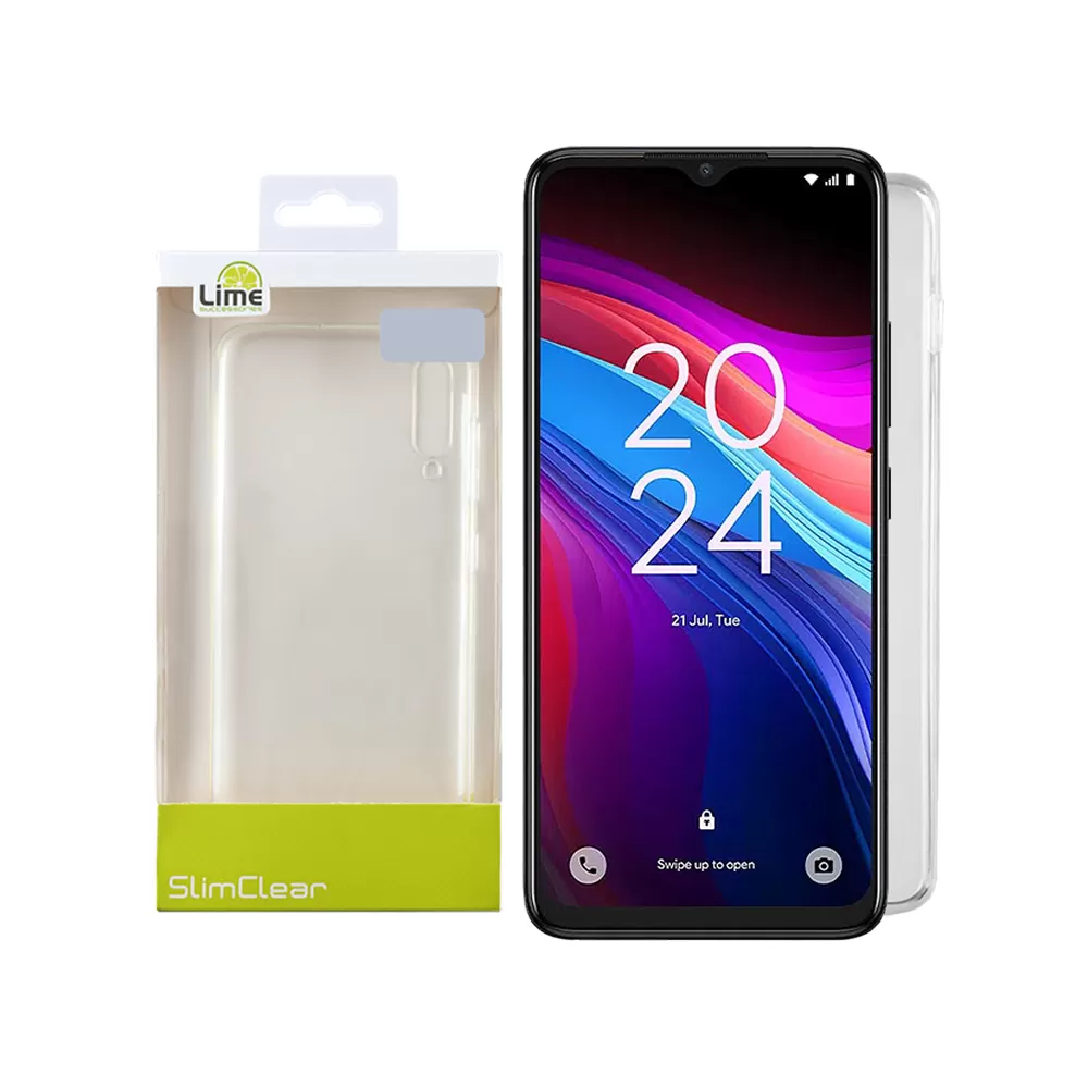 LIME SLIMCLEAR TPU ΘΗΚΗ TCL 503 6.6in FULL CAMERA PROTECTION ΔΙΑΦΑΝΗ