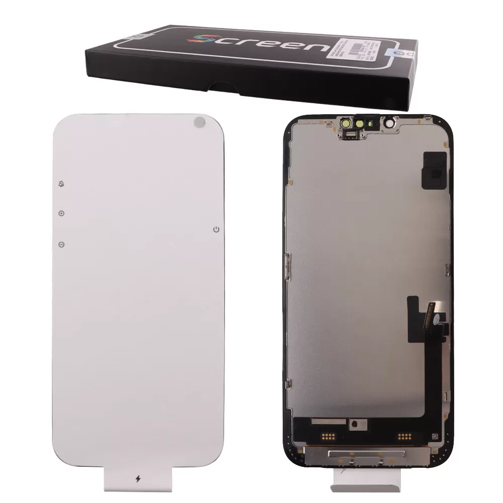 IPHONE 14 PLUS ΟΘΟΝΗ + TOUCH + LENS SUPER RETINA XDR OLED ORIGINAL DISPLAY UNIT BLACK SWAP OR