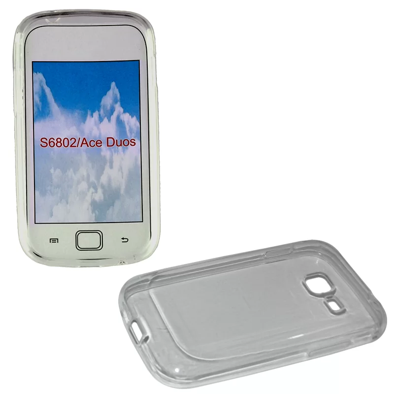 VOLTE-TEL SLIMCOLOR TPU ΘΗΚΗ SAMSUNG ACE S6802 DUOS ΔΙΑΦΑΝΗ